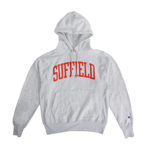 Champion Silver Grey Hood with Orange Suffield