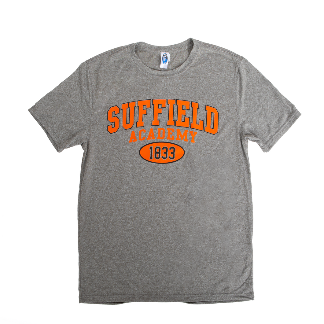 ES Sports Legendary Performance Tee in Heather Gray