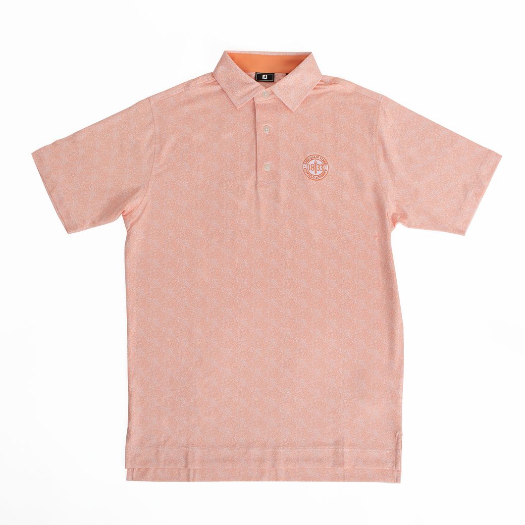 FJ Orange Golf Shirt