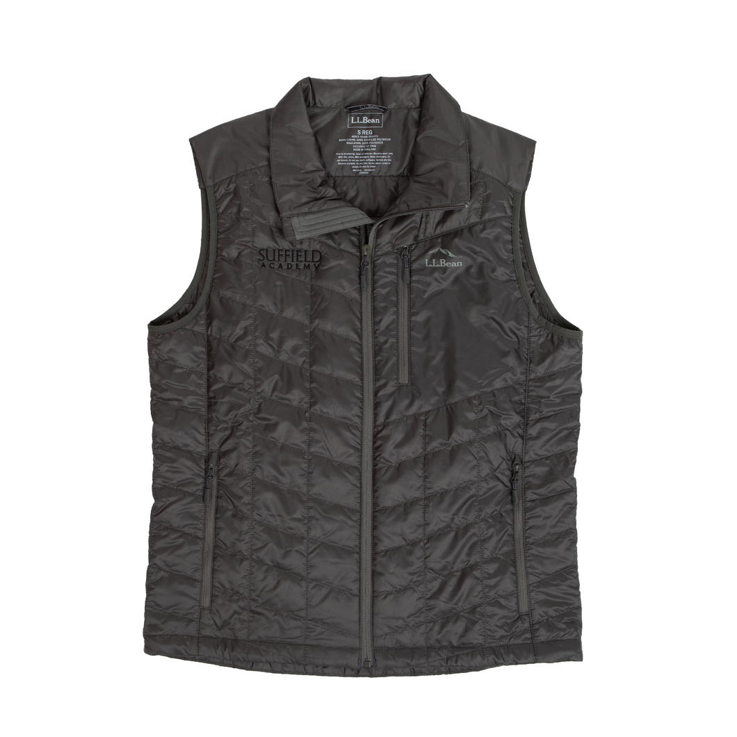 LL Bean Primaloft Mens Vest/Shale Gray