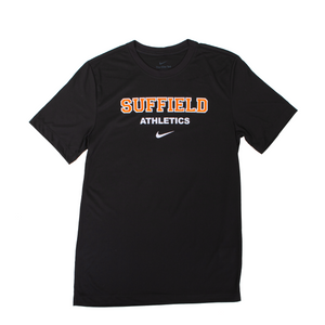 Nike Dri Fit Short Sleeve Suffield Athletics Black