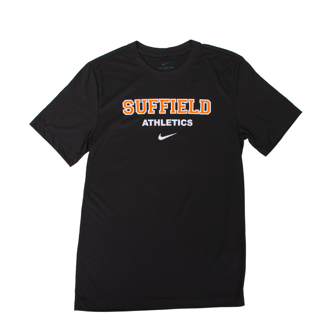 Nike Dri Fit Short Sleeve Suffield Athletics Black