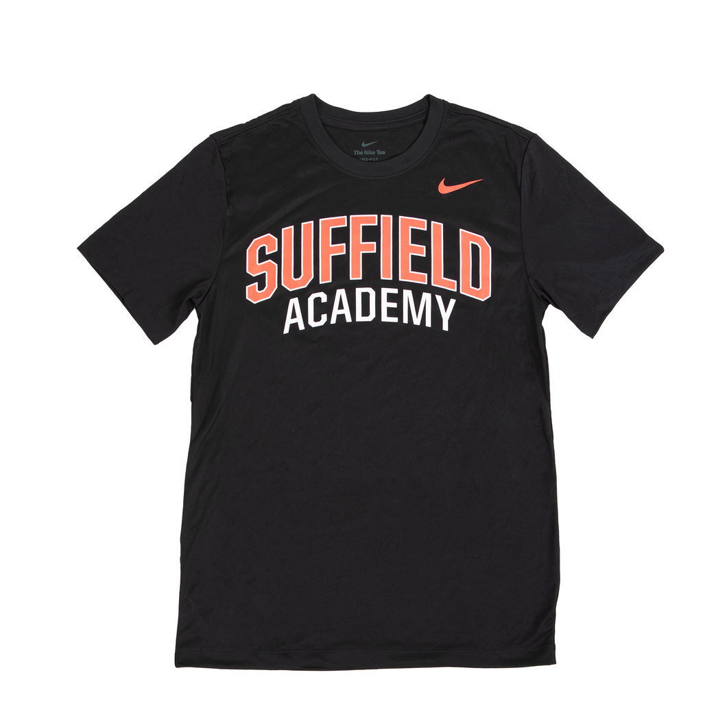 Nike Dri Fit Short Sleeve Tee Black