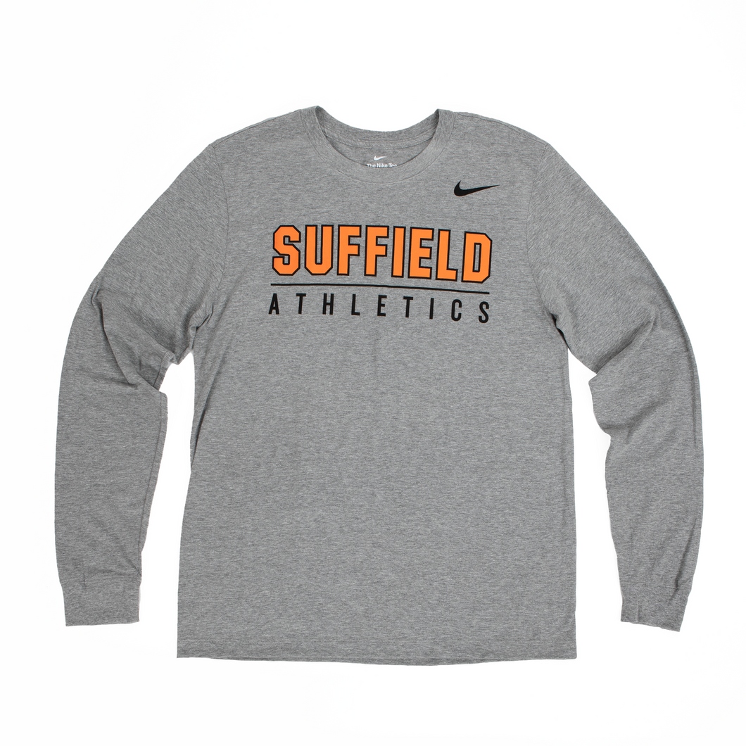 Nike Grey Suffield Long Sleeve 