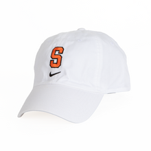 Load image into Gallery viewer, Nike Men’s White Cap with Orange S
