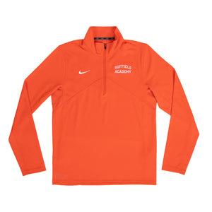 Nike Men's Orange Training 1/4 Zip