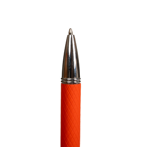 Pen Blue Ink Double Silver Band Heavy Suffield Academy