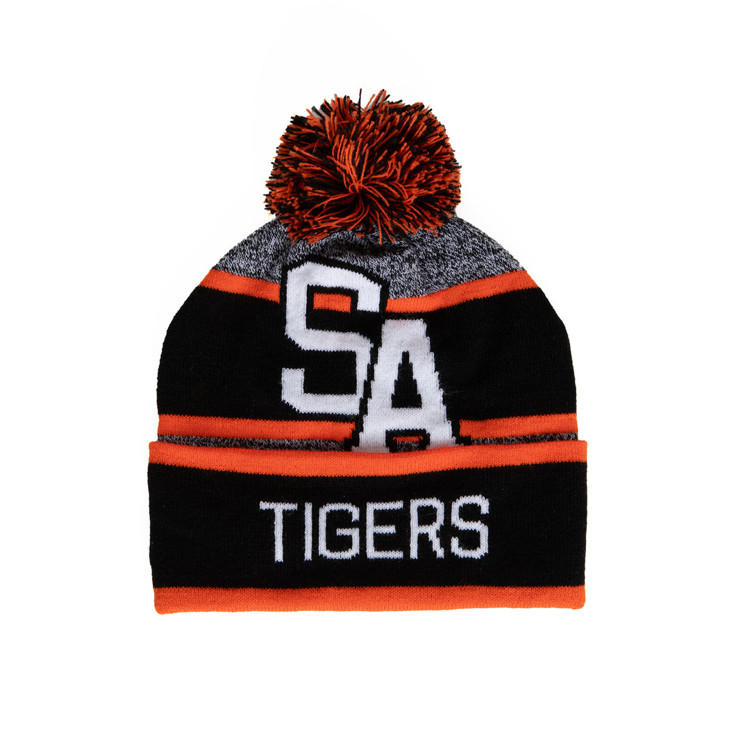 SA Tigers Knit Pom Pom Hat