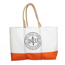 Load image into Gallery viewer, Sea Bags Large Tote, with 1833 Seal and Hemp Rope Handle
