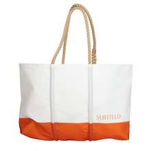 Load image into Gallery viewer, Sea Bags Large Tote, with 1833 Seal and Hemp Rope Handle
