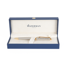 Load image into Gallery viewer, Silver &amp; Gold Waterman Pen with Suffield Academy
