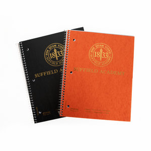 Spiral Notebook w/ School Seal