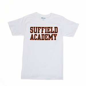 ES Sport Suffield Academy White S/S Tee