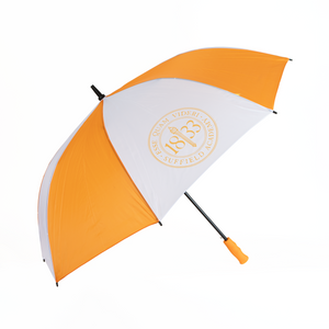 Umbrella Large Orange/White Combo