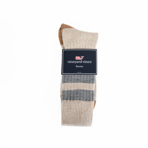 Vineyard Vines Stone Rugby Stripe Sock