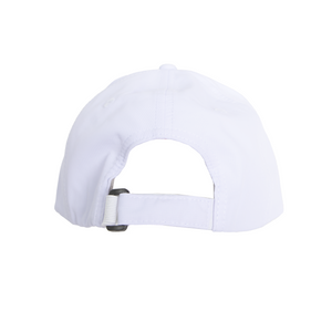 White Pearl Nylon Performance Hat